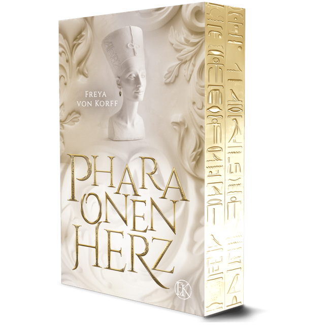 Cover: Pharaonenherz – Hardcover, signiert, mit Farbschnitt