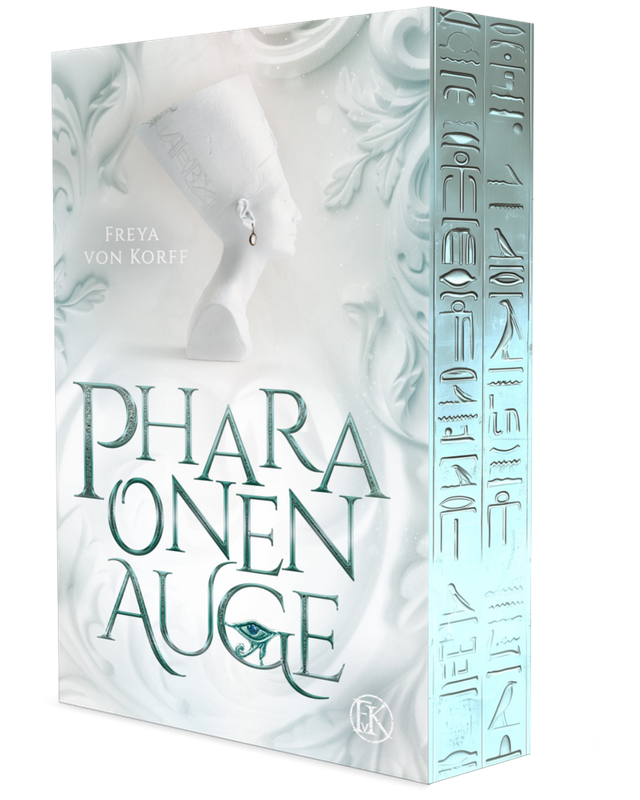 Cover: Pharaonenauge – Hardcover, signiert, mit Farbschnitt