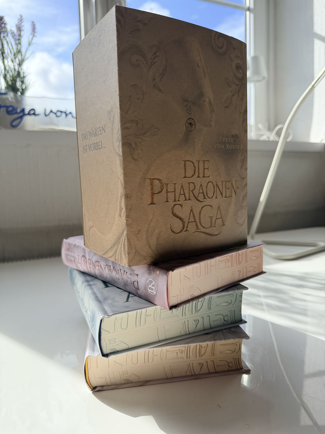 Cover: Die Pharaonen-SAGA – Band 1–3 im Schuber